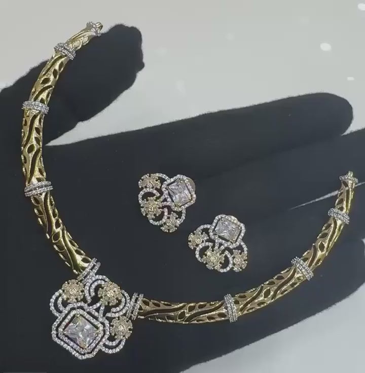 Diamond Necklace Set
