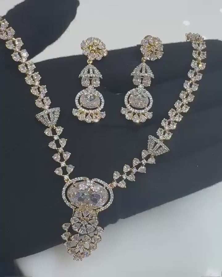 Diamond Necklace Set